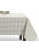 Mantel de cuadro de Vichy de tejido anti manchas ideal para el día a día.