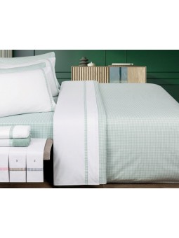 unda nórdica Benissa con almohadones – color verde agua – NE Home