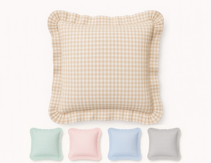 Fundas de cojín cuadros vichy – todos los colores disponibles – colección Benissa – NE Home