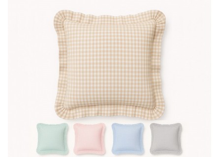 Fundas de cojín cuadros vichy – todos los colores disponibles – colección Benissa – NE Home