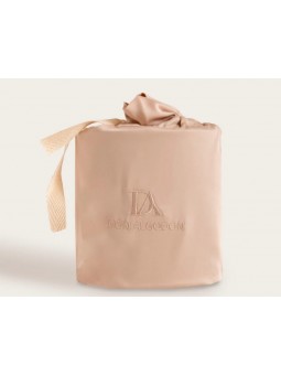 Embalaje de funda de almohada seda de bambú beige