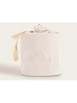 Embalaje de funda de almohada seda de bambú blanca