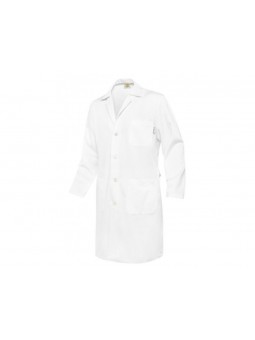 Bata sanitaria para hombre en color blanco de Monza 4505