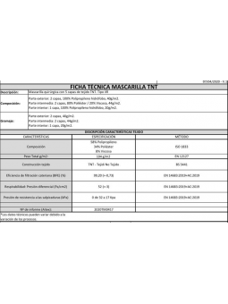Mascarilla homologada de protección lavable y reutilizable.