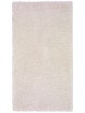 Alfombra de pelo para dormitorio o salón en color liso blanco