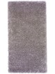 Alfombra de pelo para dormitorio o salón en color gris plata