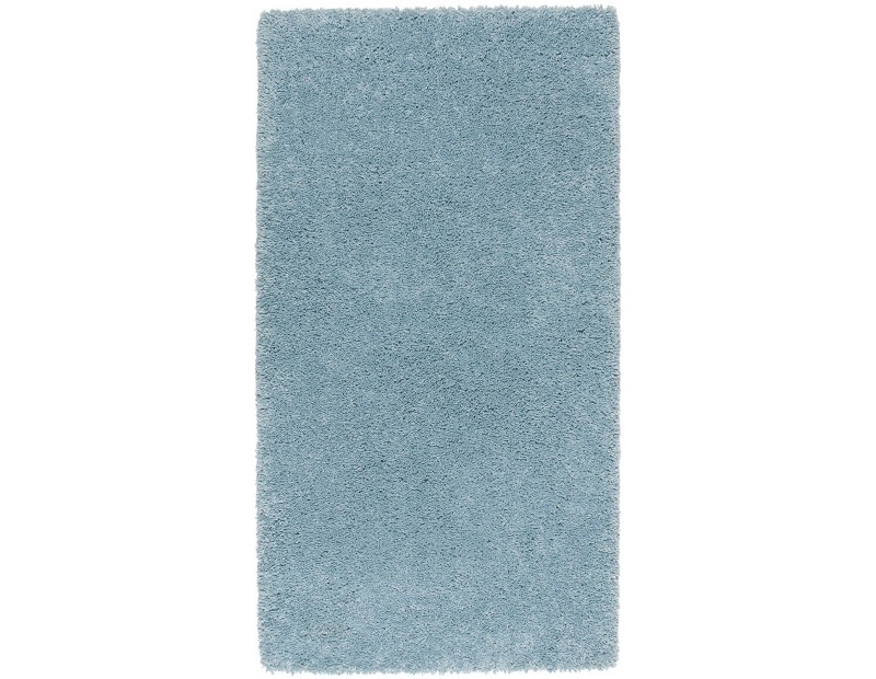 Alfombra de pelo para dormitorio o salón en color azul aguamarina