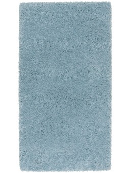 Alfombra de pelo para dormitorio o salón en color azul aguamarina