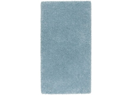 Alfombra de pelo para dormitorio o salón en color azul aguamarina