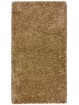 Alfombra de pelo para dormitorio o salón en color camel