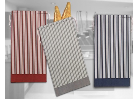 Bolsa de pan diseño NE Home RAya diplomatíca en color azul y gris