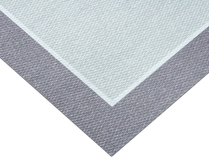 Alfombra de vinilo Allure de Clara Vidal en color gris. Calidad excelente.