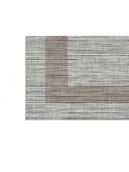 Alfombra Enal en vinilo de Clara Vidal en color marrón beige. Excelente calidad.