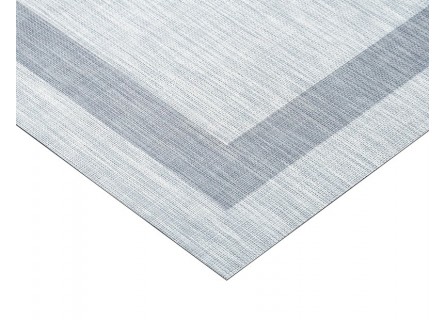 Alfombra Enal en vinilo de Clara Vidal en color gris. Excelente calidad.