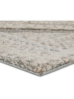 Alfombra con dibujo étnico en tonos beige de excelente calidad.