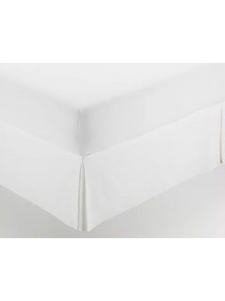 Cubre canapé de calidad en color blanco para proteger tu canapé y vestir tu cama de forma elegante.