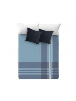 Manta para cama muy calentita y de gran calidad en color azul de Manterol.