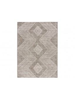 Alfombra estilo étnico en color beige diseño Egipto.