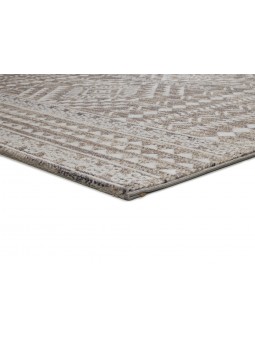 Alfombra estilo étnico en color beige diseño Egipto.