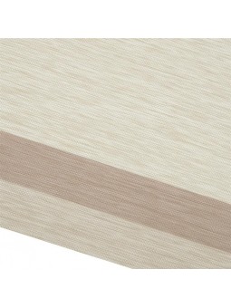 Alfombra de vinilo en tonos beige y marrón de gran calidad. Antideslizante.