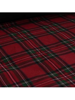 Funda nórdica de cuadró escocés ideal para Navidad e Invierno.