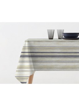 Mantel con estampado de rayas de Manterol de gran calidad tejido anti manchas