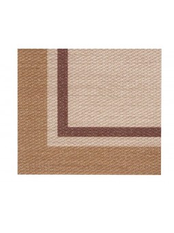 Alfombra de vinilo de buena calidad y a buen precio en color beige y oro