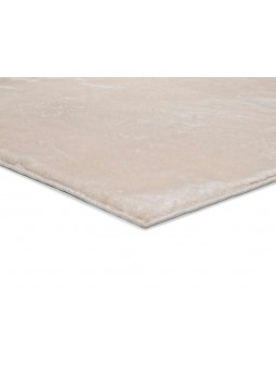 Alfombra en color liso de tejido extra suave en color blanco