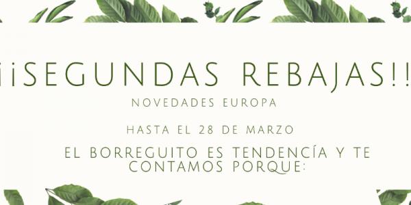 Segundas Rebajas - El borreguito o sherpa es tendencia